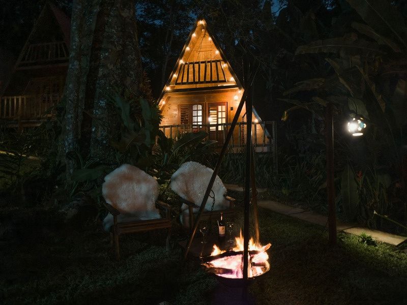 Cabana Suíça com Ar Condicionado